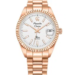 Alexandre Christie Women Stainless Steel Bracelet Style Straps Analogue Watch 5016LDBRGSL-picture-11