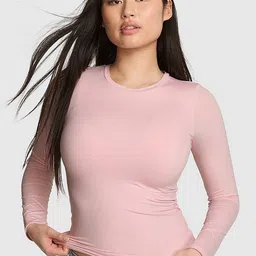 Victoria's Secret Women Long Sleeves T-shirt-image-3