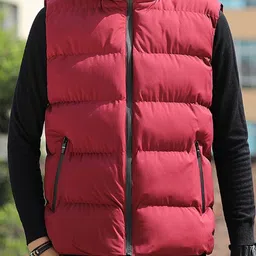 KPOP Men Lightweight Puffer Jacket image 3