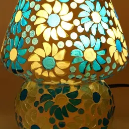 1ST TIME Multi Glass Cylinder Table Lamps image 3