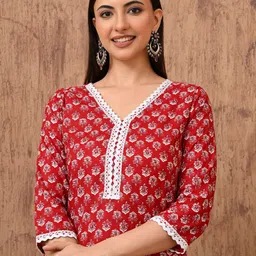 Anouk Rustic Women Floral Printed Floral Kurta image 5