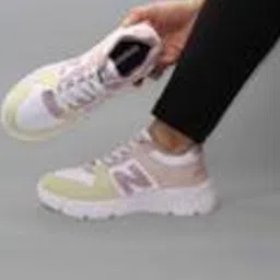 TRENDUTY Women Colourblocked PU Sneakers-picture-44