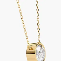 VALANOVA BIS Hallmark 925 Sterling Silver Plated With Diamond Pendant 1.0 gm image 3