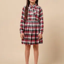 U.S. Polo Assn. Kids Checked Shirt Dress-picture-24
