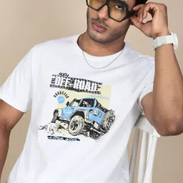 The Roadster Lifestyle Co. Men Typography Printed T-shirt-image-71