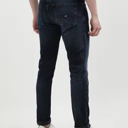 Tommy Hilfiger Men Slim Fit Low Distress Stretchable Jeans image 3