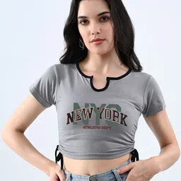 Genzy Print Cotton Crop Top-picture-33