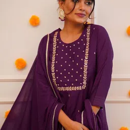 KRIVANSH STORE Ethnic Motifs Embroidered Kurti image 2