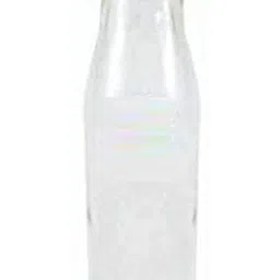1ST TIME Set Of 8 Transparent Glass Freezer Safe Water Bottle image 5