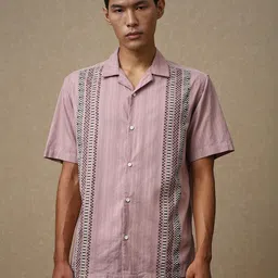 4 TRIPLE O FIVE O BY MUFTI Men Striped Casual Shirt-image-62