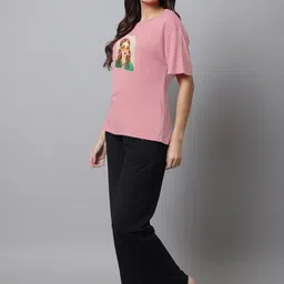 Kanvin Women Printed Night suit image 5