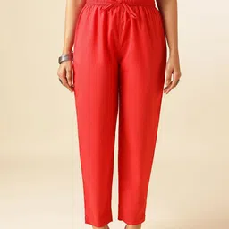 SZN Women Printed Regular Pure Cotton Kurta with Palazzos image 5