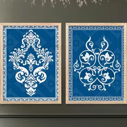 WALLLANE Brown Wood Wall Art-picture-37