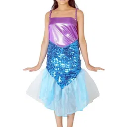 NEW BABY FASHION HUB Print Net A-Line Dress-picture-20