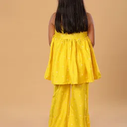 The Mini Trunk Girls Embroidered Top with Trousers Clothing Set image 3