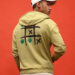 glitchez Conversational Canvas Printed Hooded Oversized Sweatshirt-picture-41
