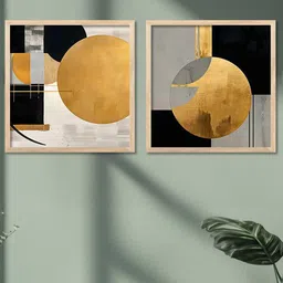 walllane Boho Wall Art With Frame Home Decor Wall Painting For Living Room Office Bedroom-picture-15