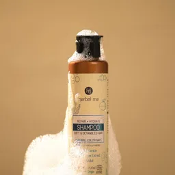 HERBAL ME Set Of 2 Shampoo- 200 ml & Hair Color- 150 g- Brown image 5