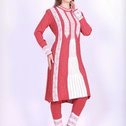 TRUDO Women Regular Kurta with Churidar & With Dupatta image 5