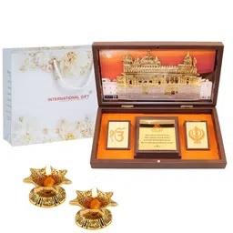 INTERNATIONAL GIFT Gold-Toned Religious Idol Showpiece-picture-34