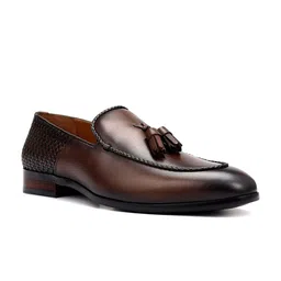 ROSSO BRUNELLO Men Leather Formal Loafers-picture-15