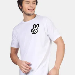 Greylongg Graphic Printed Cotton T-shirt image 3