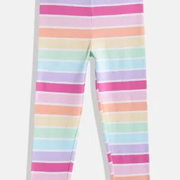 THE CHILDREN'S PLACE Girls Multi Striped Leggings-picture-7