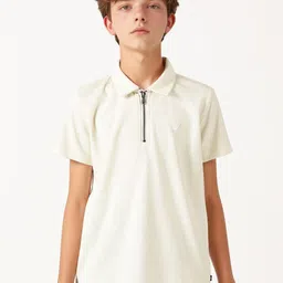 Nautica Boys Self Design Polo Collar T-shirt-picture-39