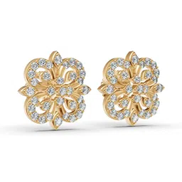 Wondr Diamonds 14KT Yellow Gold Lab Grown Diamond Earrings - 2.91g-picture-14