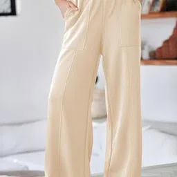 KPOP Women Relaxed Fit Wide Leg Trousers-image-57