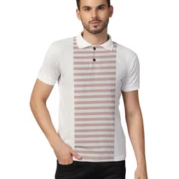 Blisstone Colourblocked Cotton Polo Collar T-shirt-picture-29