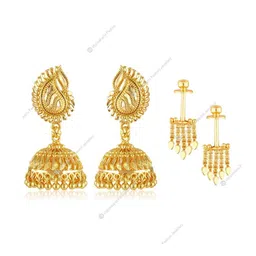 VIVASTRI Women Gold-Plated Alloy Earrings-picture-32