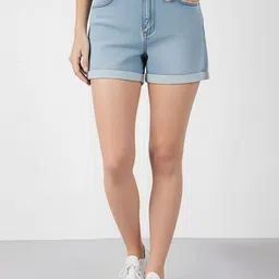 Mast & Harbour Men Denim Shorts-picture-5
