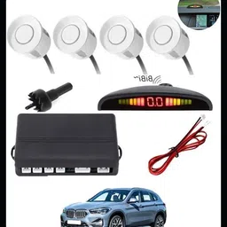 3a featuretail Universal 4 White Reverse Parking Sensor-AP25A869 Universal 4 White Reverse Parking Sensor-AP25A869 Parking Sensor image 1