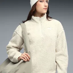 Puma Essentials Elevated Half-Zip Crew Sweatshirt-image-86