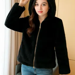 TIARA WORLD Women Woollen Lightweight Puffer Jacket with Embroidered-picture-17