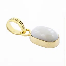 RAVIOUR LIFESTYLE Unisex Nirvana Gems Mantra Energized 10 Ratti Opal Stone Pendant-image-7