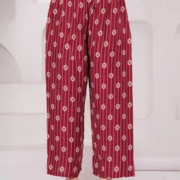 KALINI Women Floral Printed Regular Rayon Kurta with Palazzos & Dupatta Kurta Sets image 3