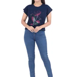 CLINT Women Floral Printed Top image 2