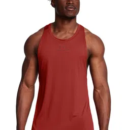 UNDER ARMOUR Vanish Energy Round Neck Tank Vests 1382802-840-Orange-picture-20