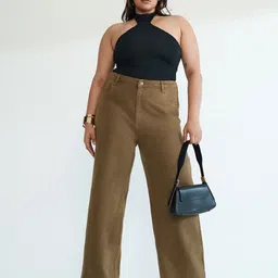 FREAKINS Women Straight Fit High-Rise Jeans-image-8