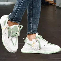 Kerzl Men Green Synthetic Casual Shoes-picture-23