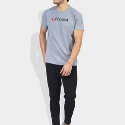 Greylongg Men Yorksteadd 2076 Graphic Printed Round Neck Cotton Venom T-shirt image 2