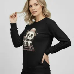 SZN Women Printed Sweatshirt image 4