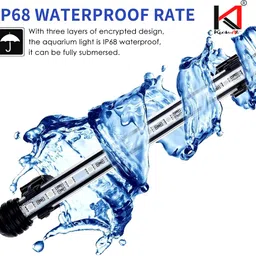 kickat White, Blue LED Aquarium Light image 5