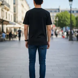 Mast & Harbour Graphic Printed Drop-Shoulder Sleeves T-shirt image 3