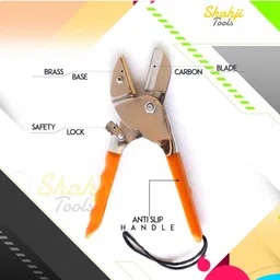 shahji Garden tools , Gardening tools, Rolcut Pruner, Garden Pruner, Plant cutting Pruning Shear Bypass Pruner image 3