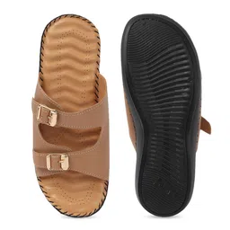 SIRDENILL Women Buckles Comfort Heels Sandals image 3