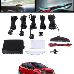 ccmm Black 4pcs Compact Design Reverse Parking Sensor For Vehicle-16 Universal Black Car Safety Parking Camera 4 Pcs-16 Parking Sensor-picture-32