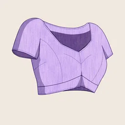 KALINI Floral Embroidered Embellished Saree With Blouse image 4